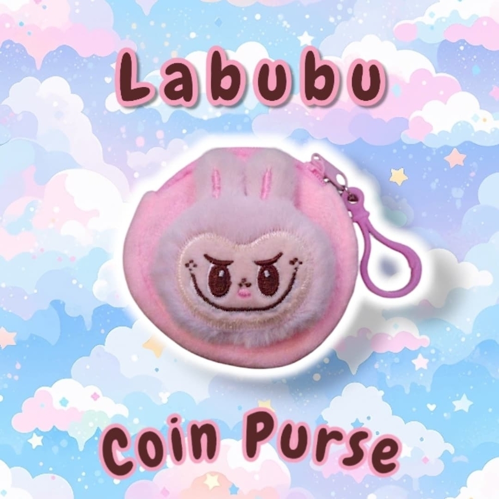 Labubu Pink Coin Purse